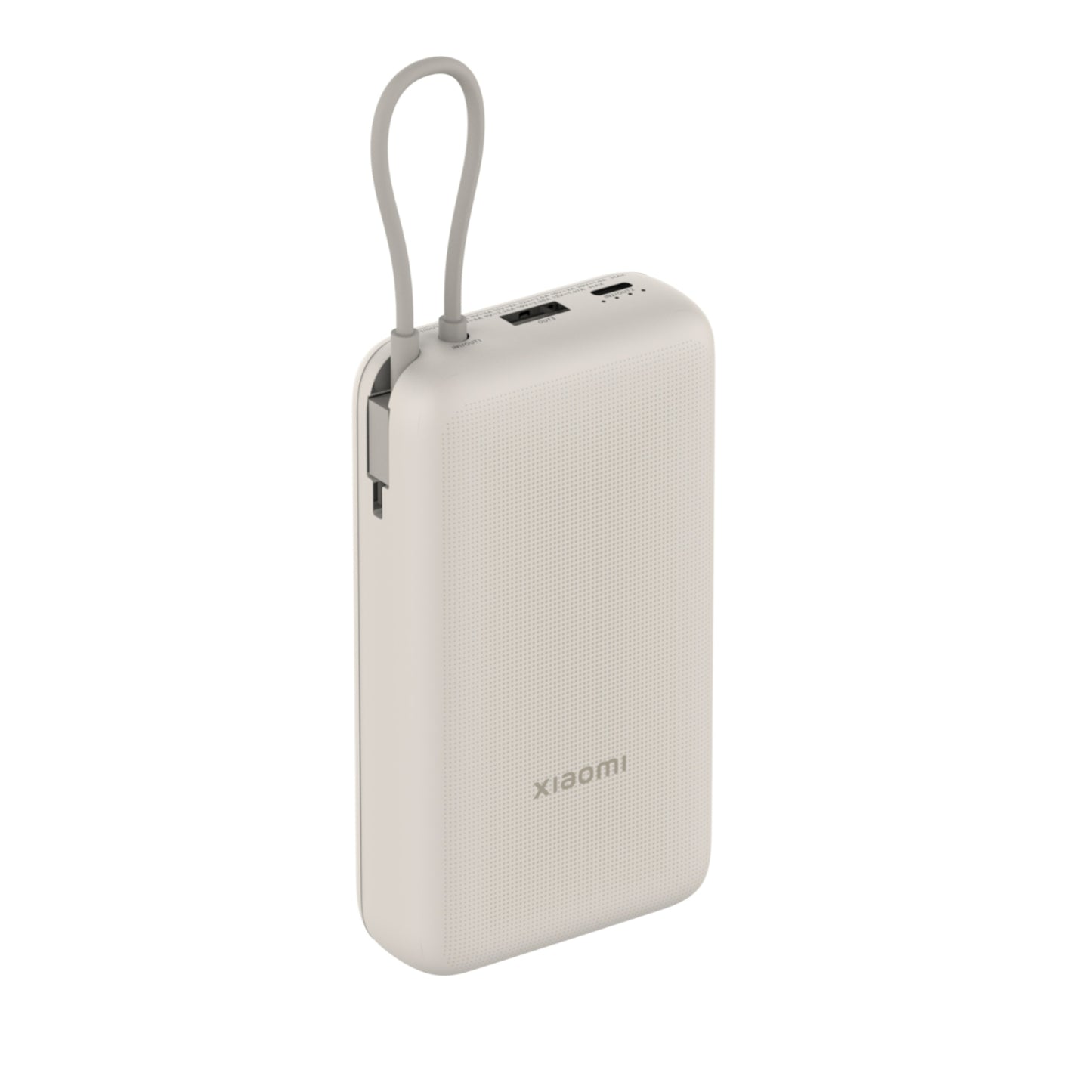 Xiaomi 33W Power Bank 20000mAh (Integrated Cable) – Tan - Guards On Duty Shop & Security Guards