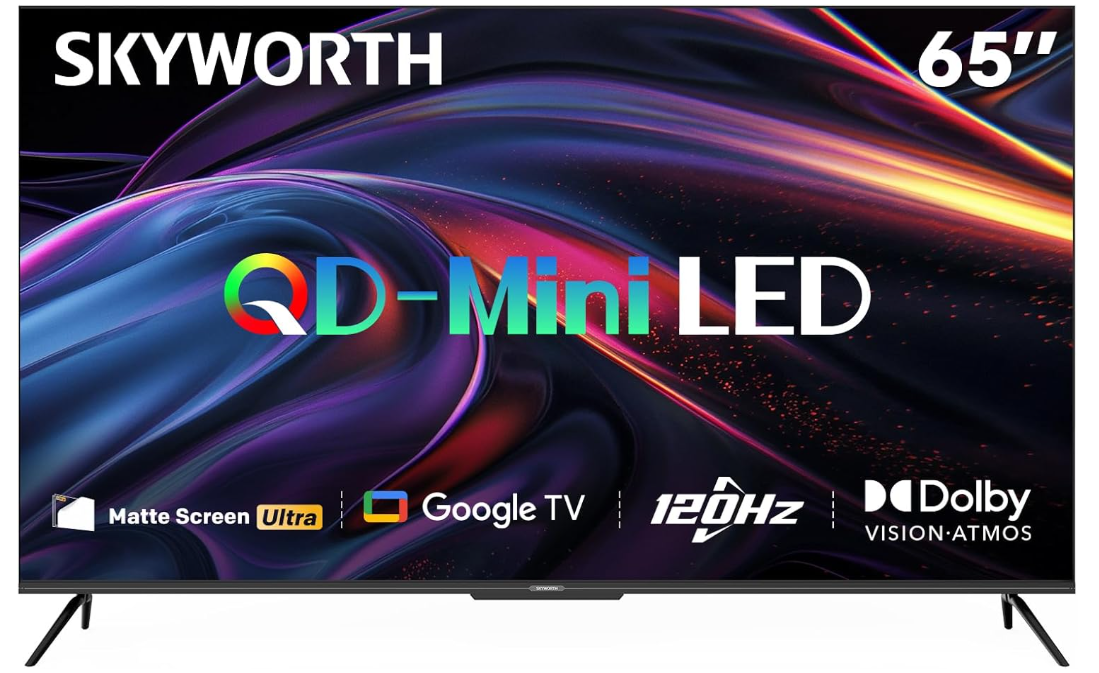 Skyworth 65 Inch UHD Mini LED Google TV