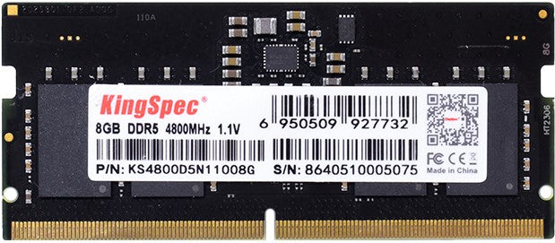 KingSpec DDR5 8GB SODIMM Memory Module