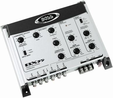Boss Audio 3-Way Electronic Crossover,