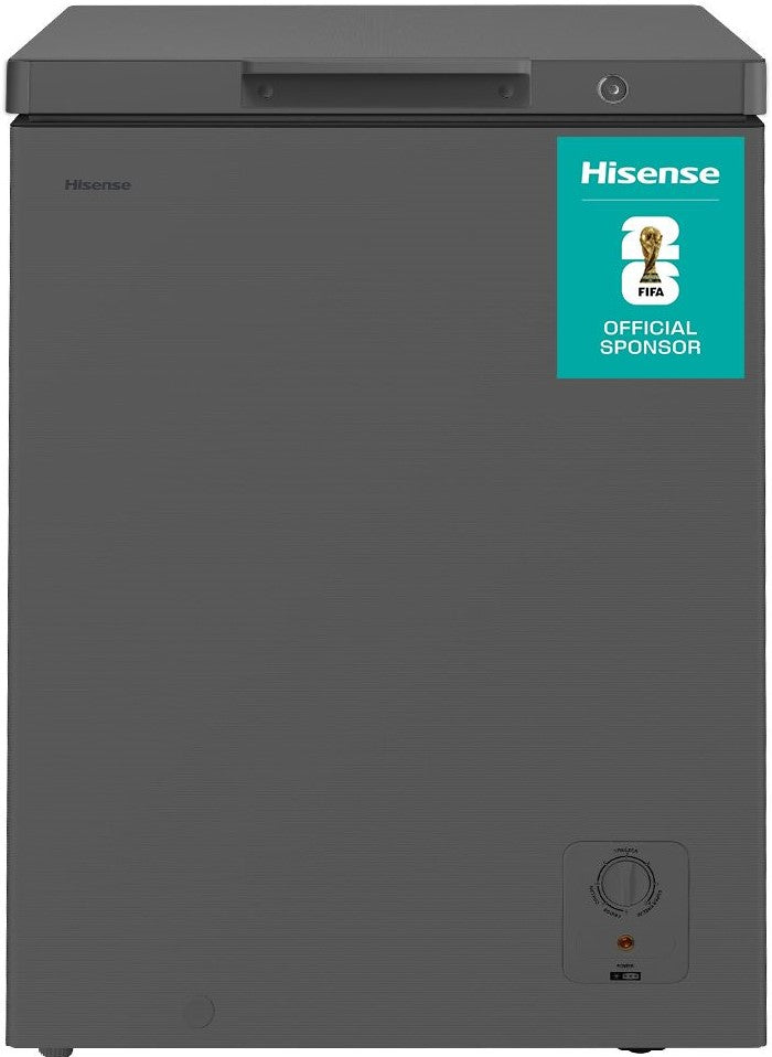 Hisense H180CFS 141 Litres Single Door Chest Freezer Silver