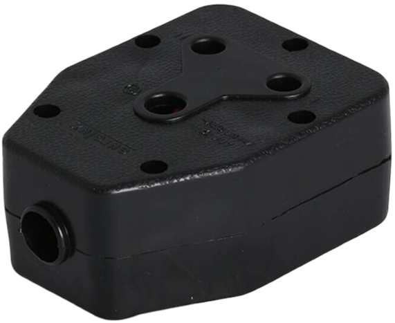 Noble Double Replacement 2 x 3 Pin Rubber Coupler Plug