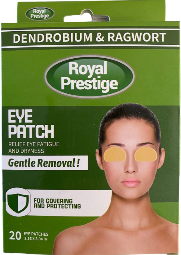 Royal Prestige Dendrobium and Ragwort Eye Patch