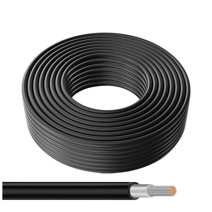Solar Cable 4mm2 Black Per 100m Ro - Guards On Duty Shop & Security Guards