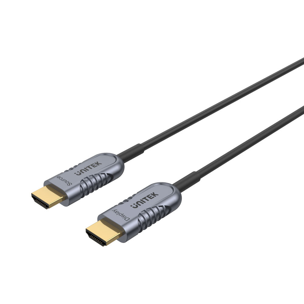 Unitek C11033dgy 50m 8k Hdmi Active Optical Cable — Unitek | Guards on Duty Shop
