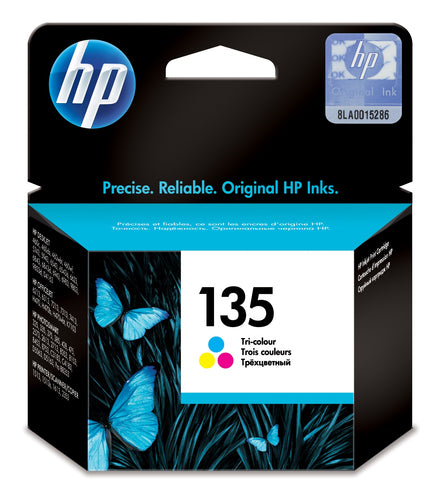 HP 135 Tri-Colour Inkjet Print Cartridge