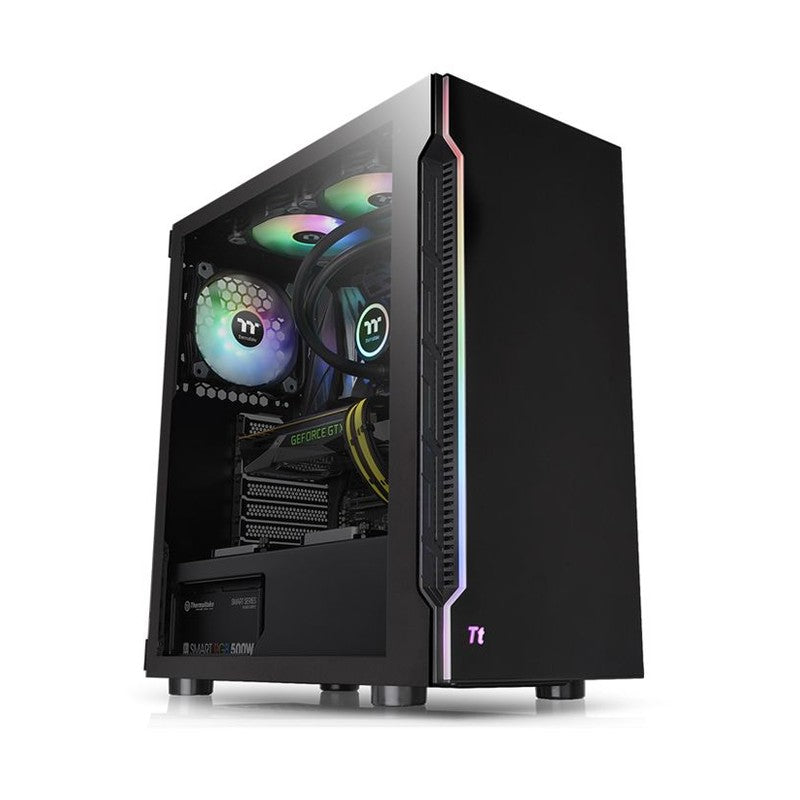Thermaltake CA-1M3-00M1WN-00 - TT CASE, H200 TG RGB ATX MID TOWER