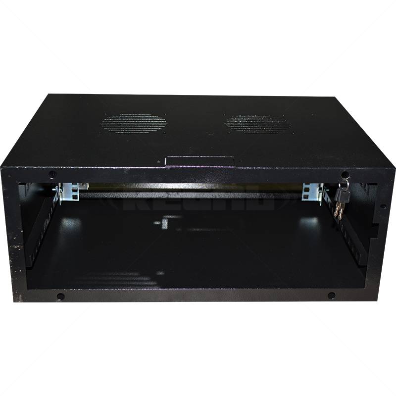 Cabinet 4U Wall Box Solid 400mm excl Fans & Power