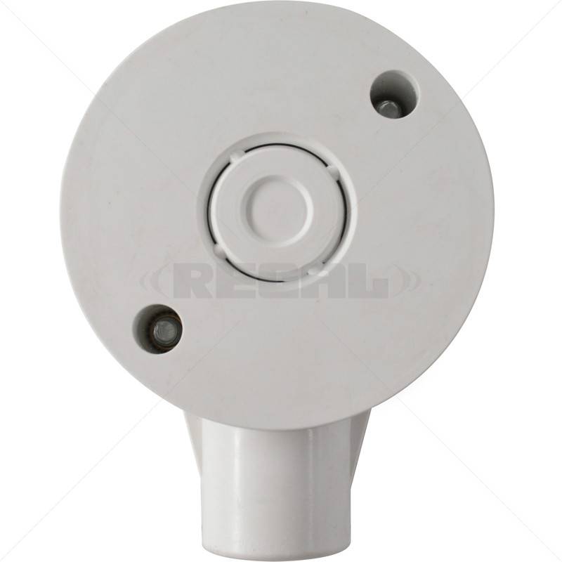 Conduit PVC - 20mm 1-Way Box with Lid and Screws