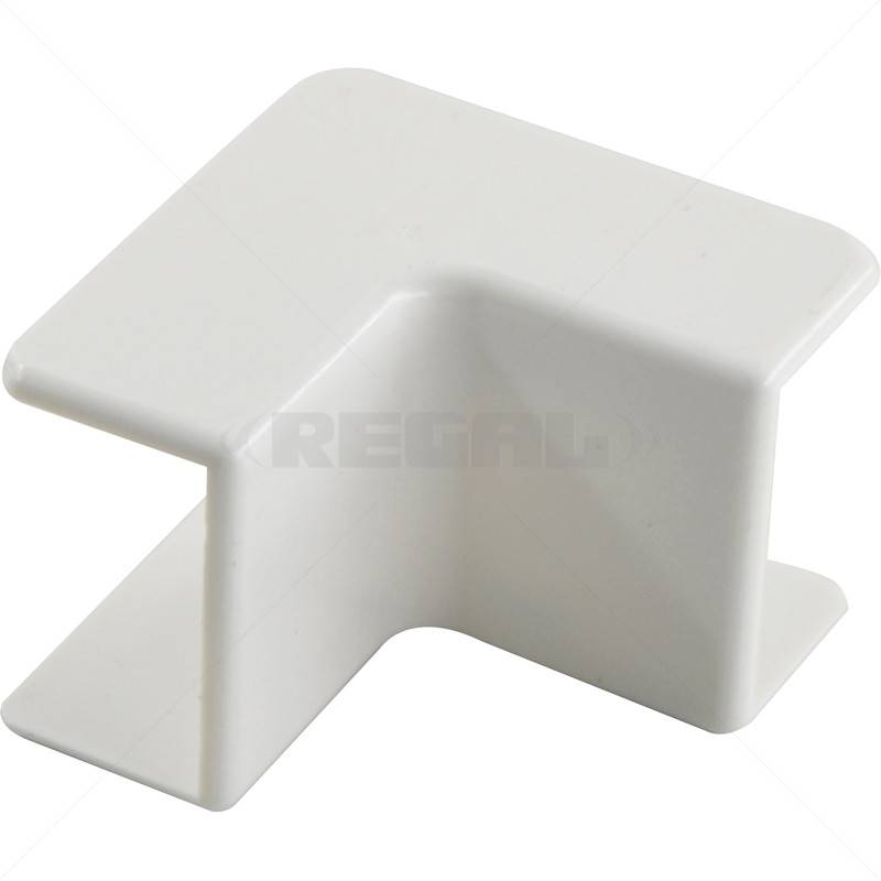 Trunking PVC - 16 x 25 Internal Corner - White