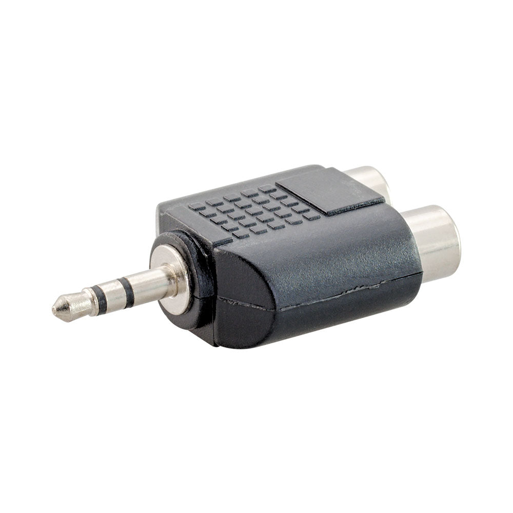 3.5mm Stereo Male to 2 Rca Female (ca501) — Vcom | Guards on Duty Shop