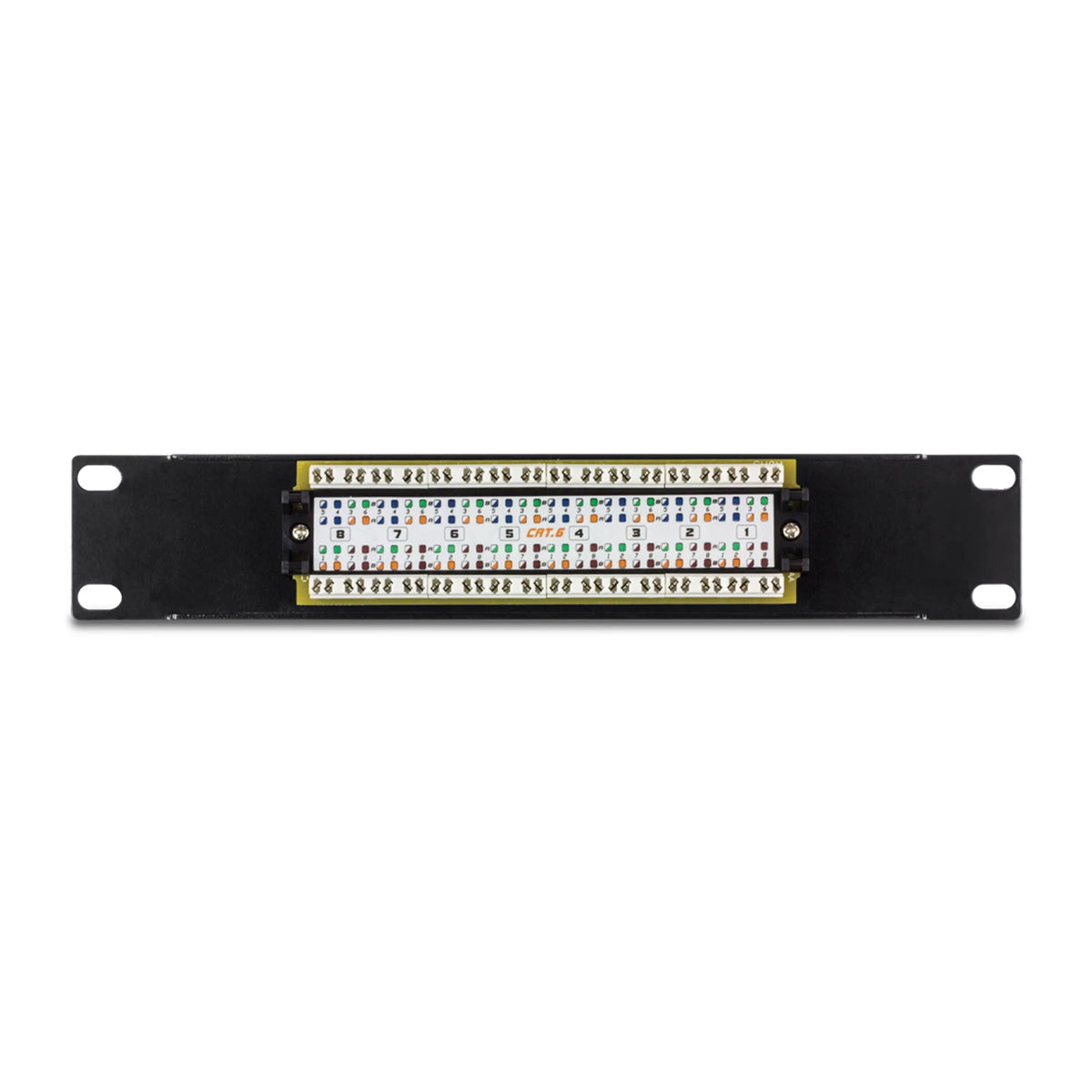 UltraLAN 8 Port CAT6 Patch Panel for Mini Cabinet