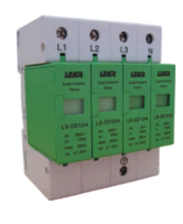 Surge Arrester / 4 Pole / 385V / 18MM Din / Lsd-10 / 4