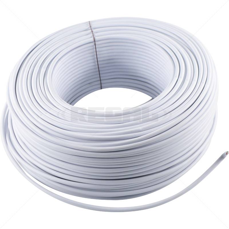 Comms - 8 Core White / 100m BC Tinned