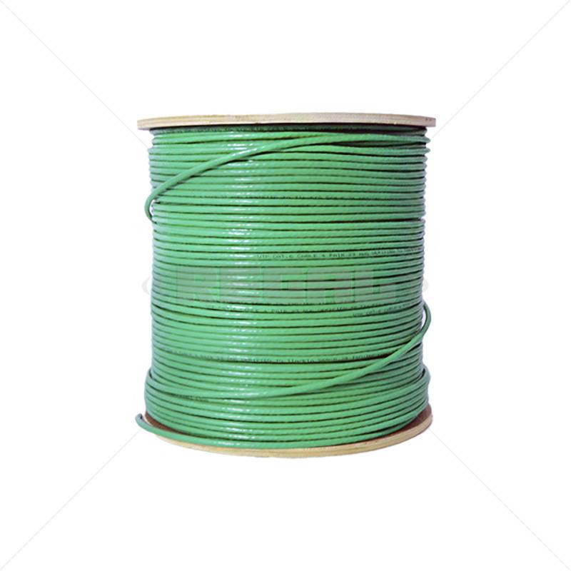 CAT6 UTP Solid Copper Indoor Green - 500m