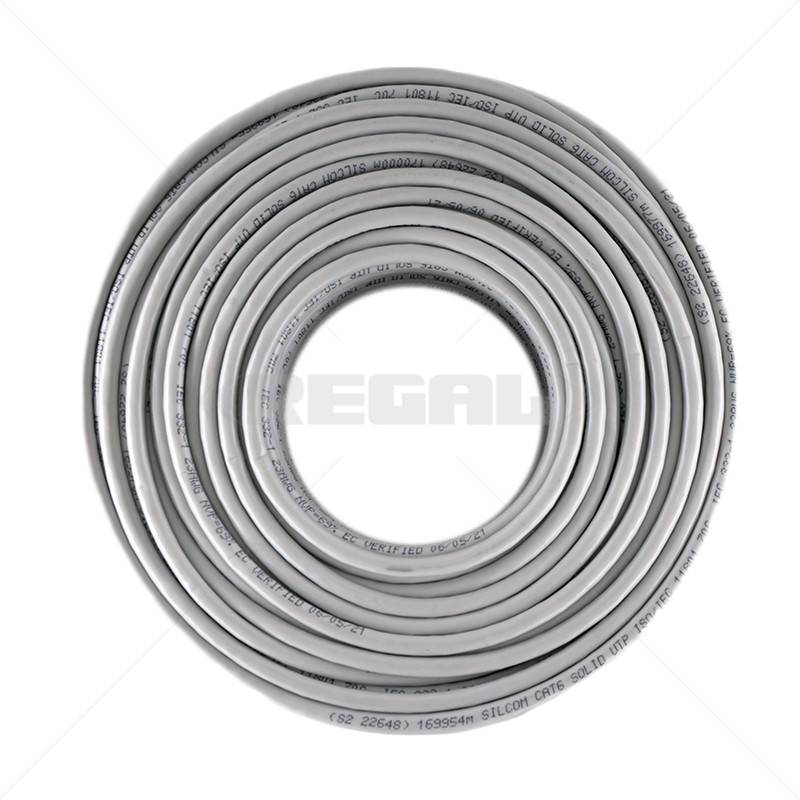CAT6 Solid Copper Indoor Grey - 100m