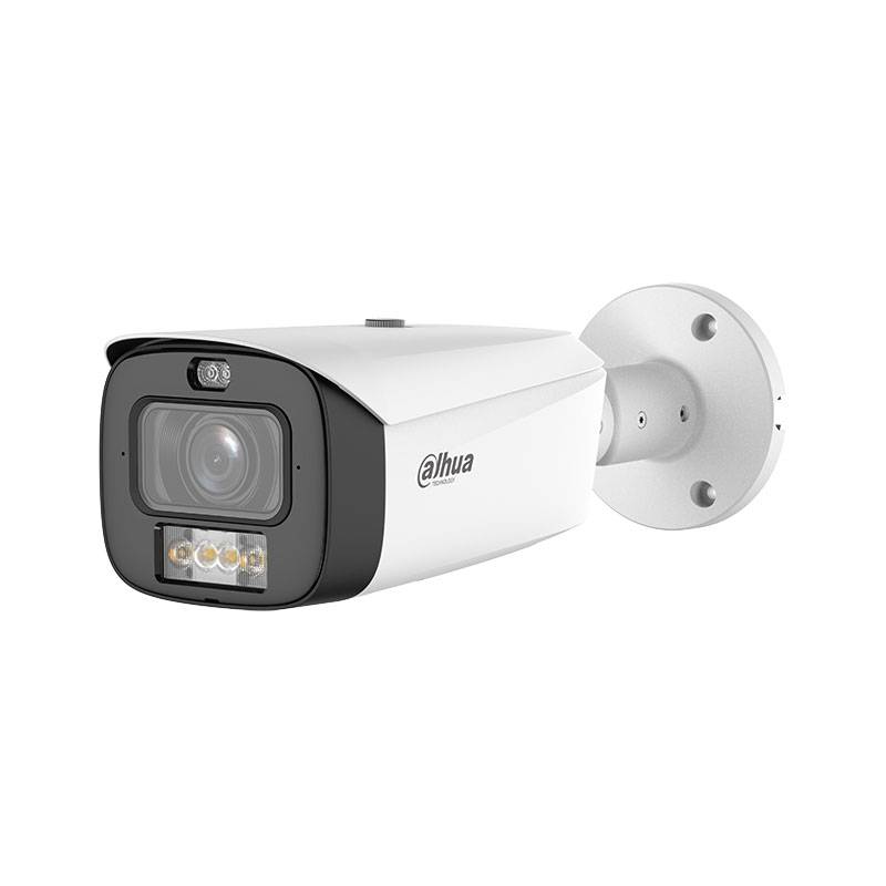 Dahua 6MP Smart Dual Light Bullet 50m IR 2.8mm - Micro SD Card - Built-In Dual Mics