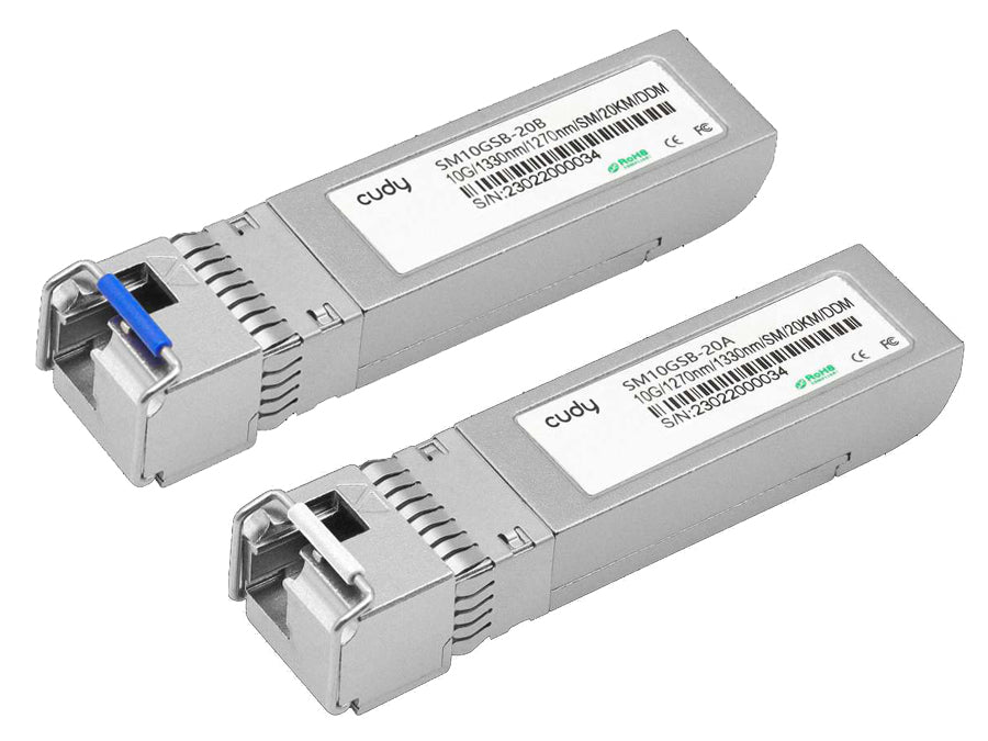 Cudy Single Mode 10G LC Bi-Directional SFP 20km - Guards On Duty Shop & Security Guards