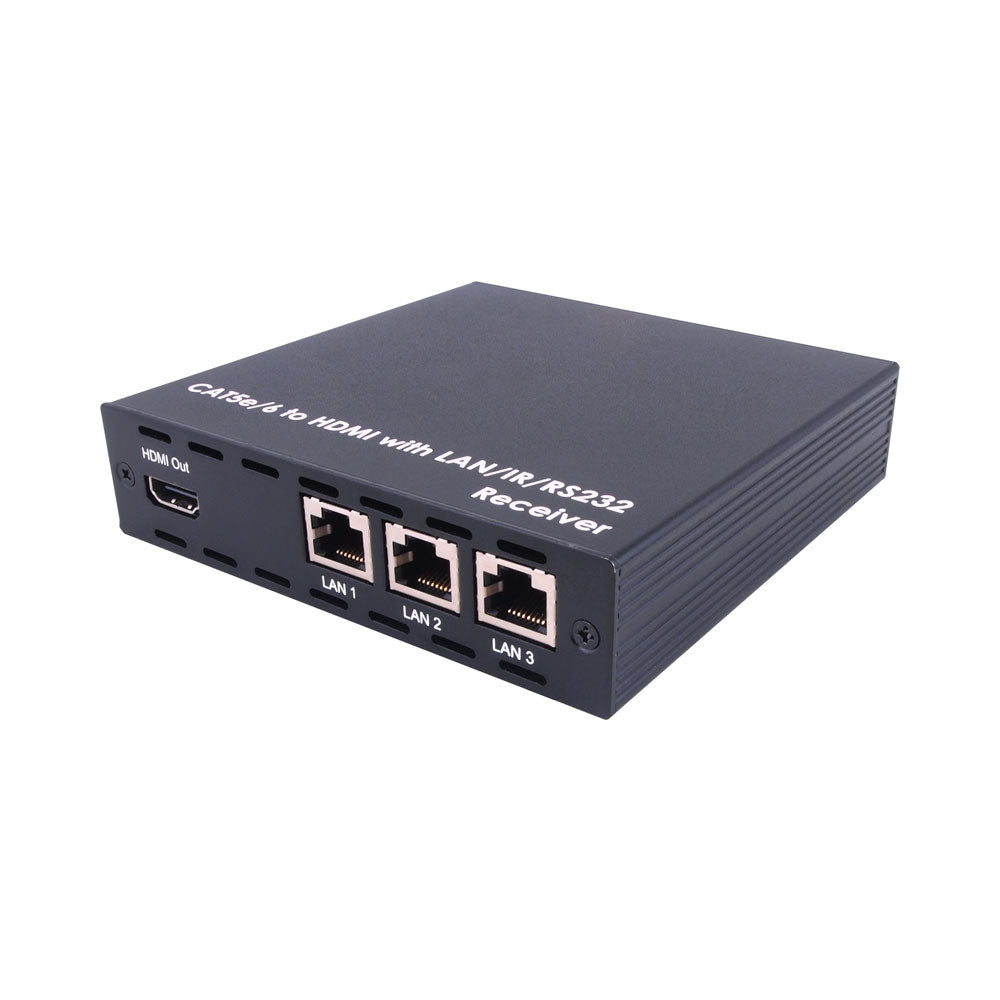 Hdmi to Cat5e/6 with Lan/poe/ir Receiver Ch-1109rx — Cypress | Guards on Duty Shop