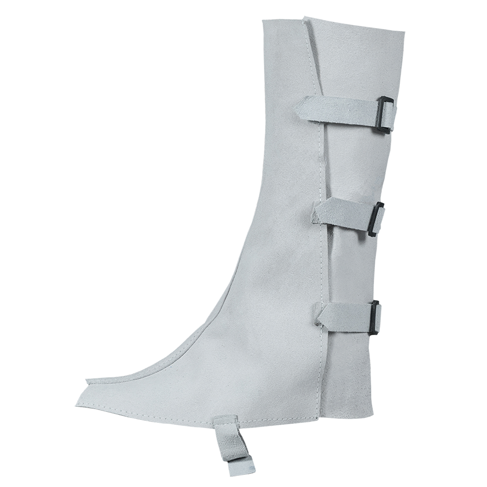 Pinnacle Chrome Leather Ankle Spats (Pack of 2) (Pack of 2)