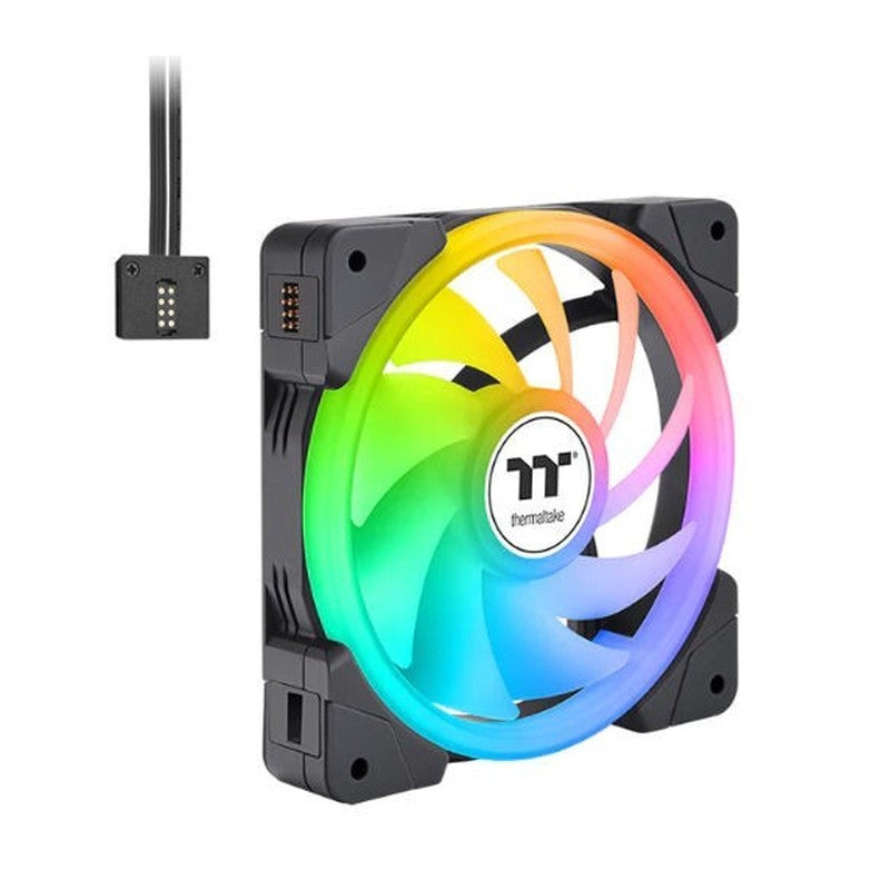 Thermaltake CL-F167-PL12SW-A - TT FAN SWAFAN EX12 ARGB Sync PC Cooling Fan TT Premium Edition 3 Pack/Fan/12025/PWM 500~2000rpm/magn