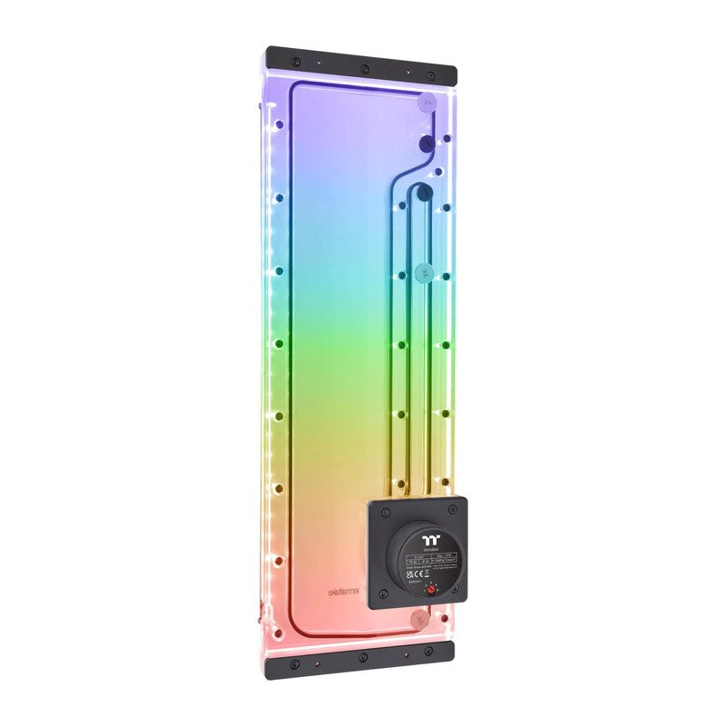 Thermaltake CL-W345-PL00SW-A - TT WATER COOLER Pacific Core P8 DP-D5 Plus/Distro plate/Core P8/D5 Pump/acrylic+aluminum/TT RGB Plus