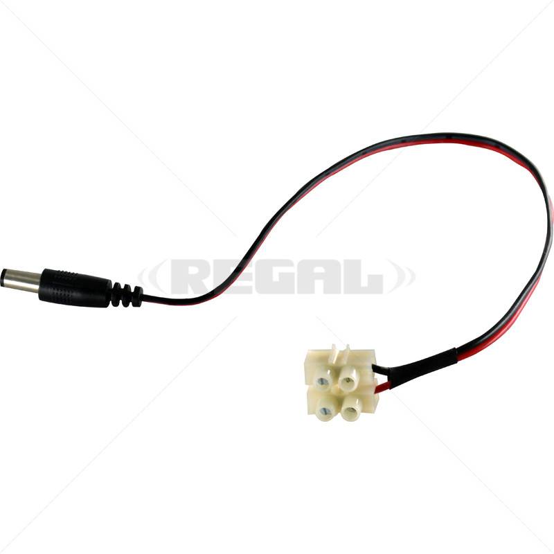 Securi-Prod DC Plug Lead Incl Connector Block