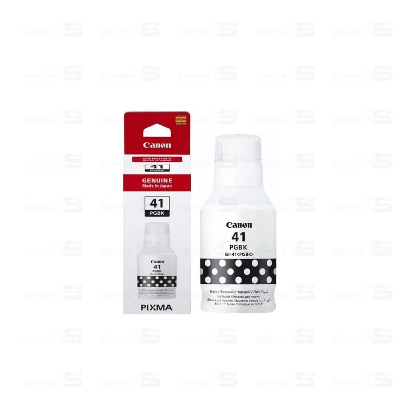 Canon Ink Bottle Gi-41 Standard Black - G1420 / G2420 / G2430 / G2470 / G3420 / G3430 / G3470 - Yield of 3 100 — Canon | Guards on Duty Shop South Africa