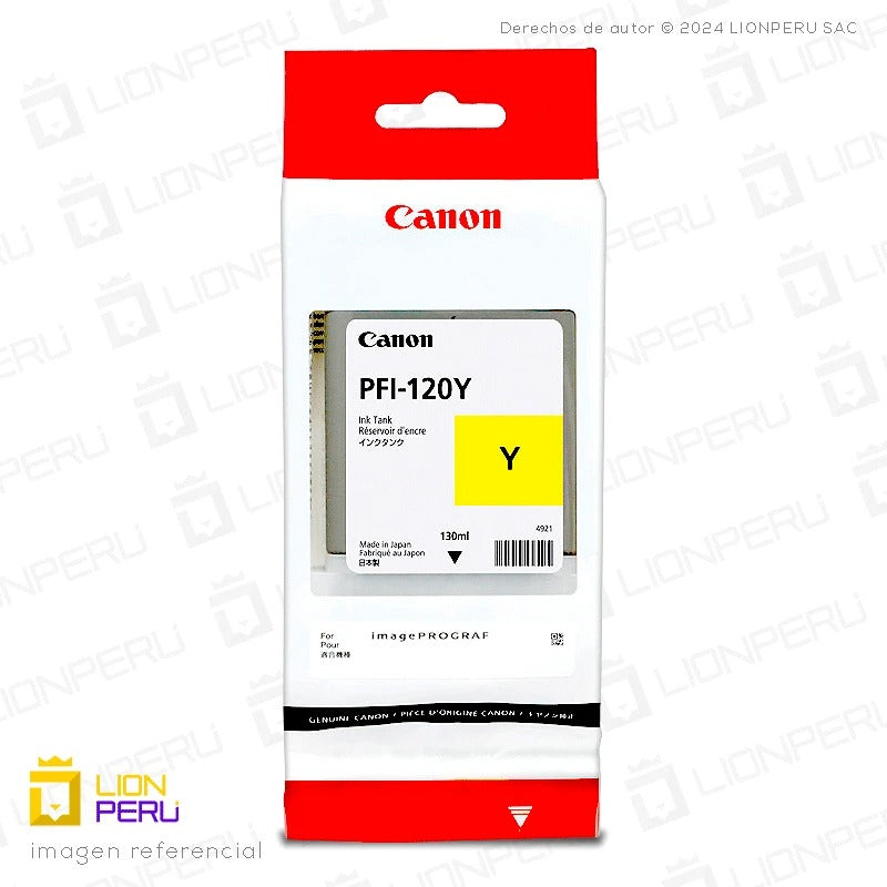 Canon Ink Tank Pfi-120 Yellow 130ml — Canon | Guards on Duty Shop South Africa