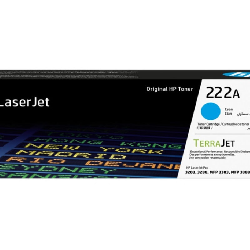 Hp 222a Cyan Original Laserjet Toner Cartridge ~1,200 Pages — HP | Guards on Duty Shop South Africa