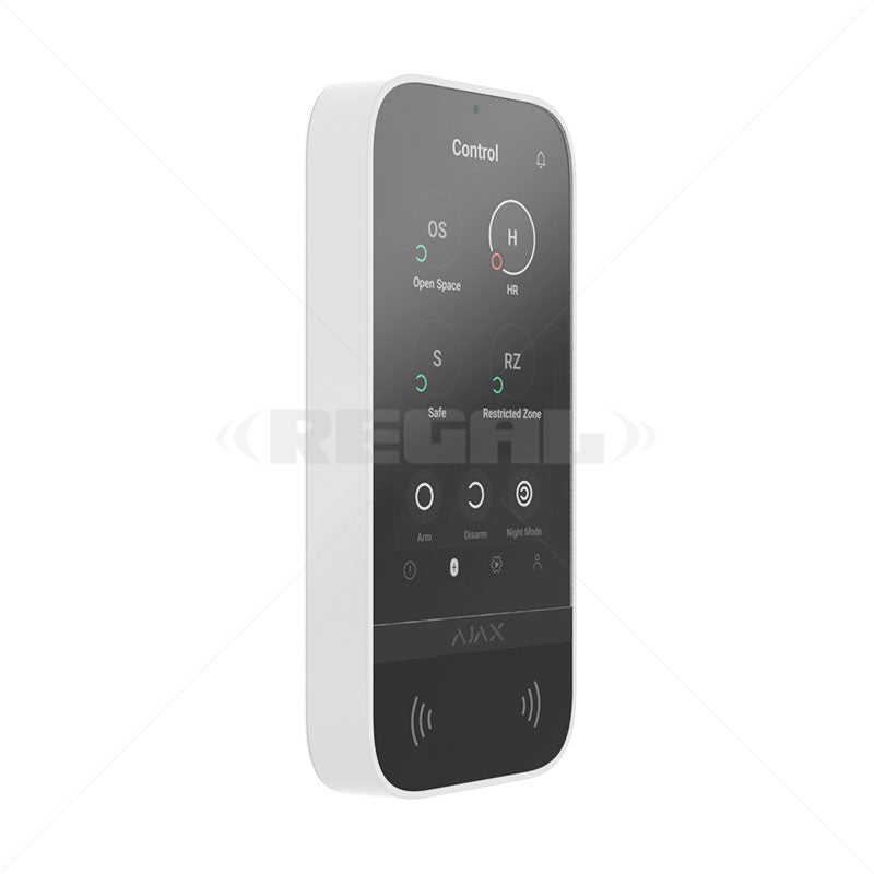 Ajax Keypad Touchscreen DESFire & BLE Technologies White