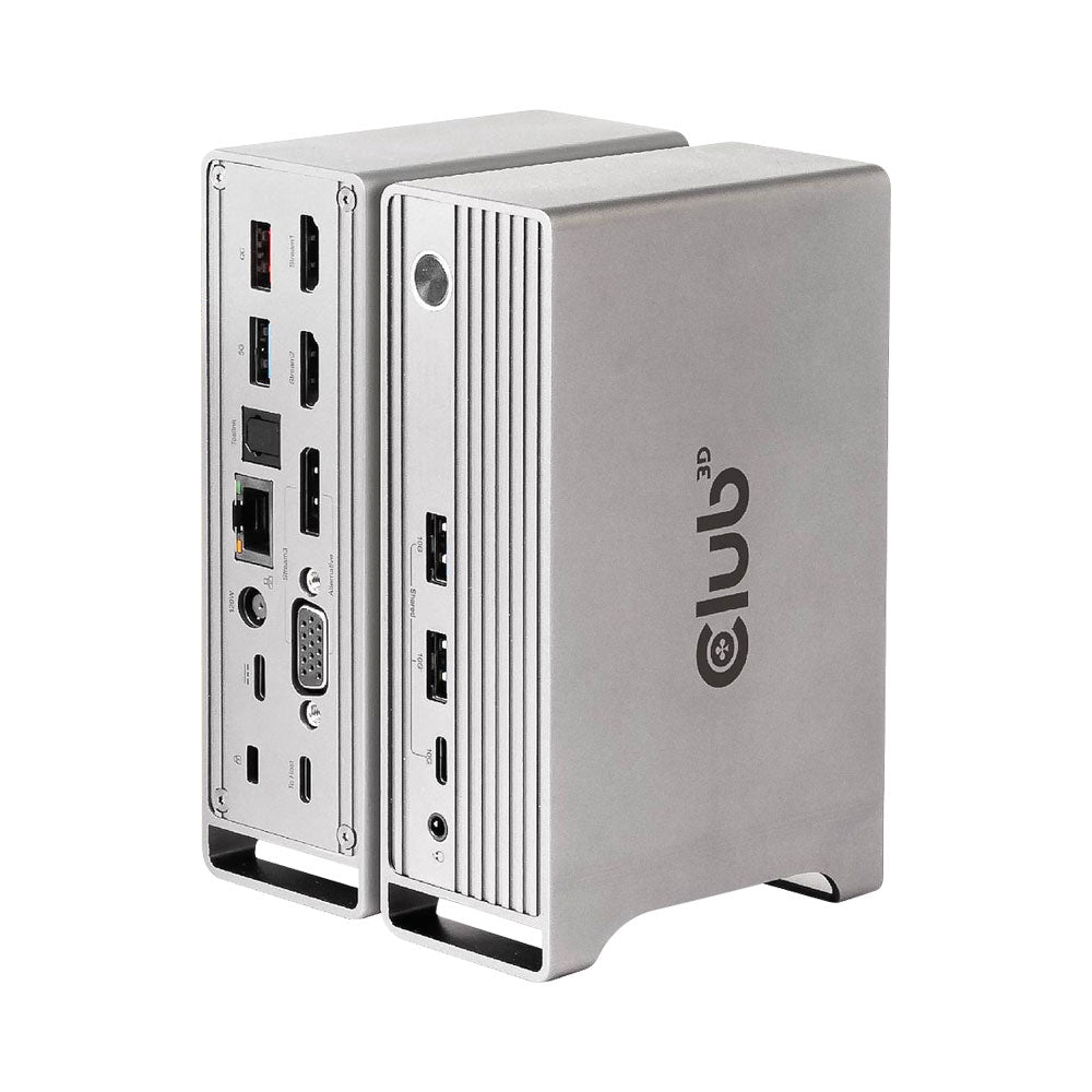 CLUB3D CSV-1564W65 USB GEN1 TYPE-C TRIPLE DISPLAY DYNAMIC PD CHARGING DOCK
