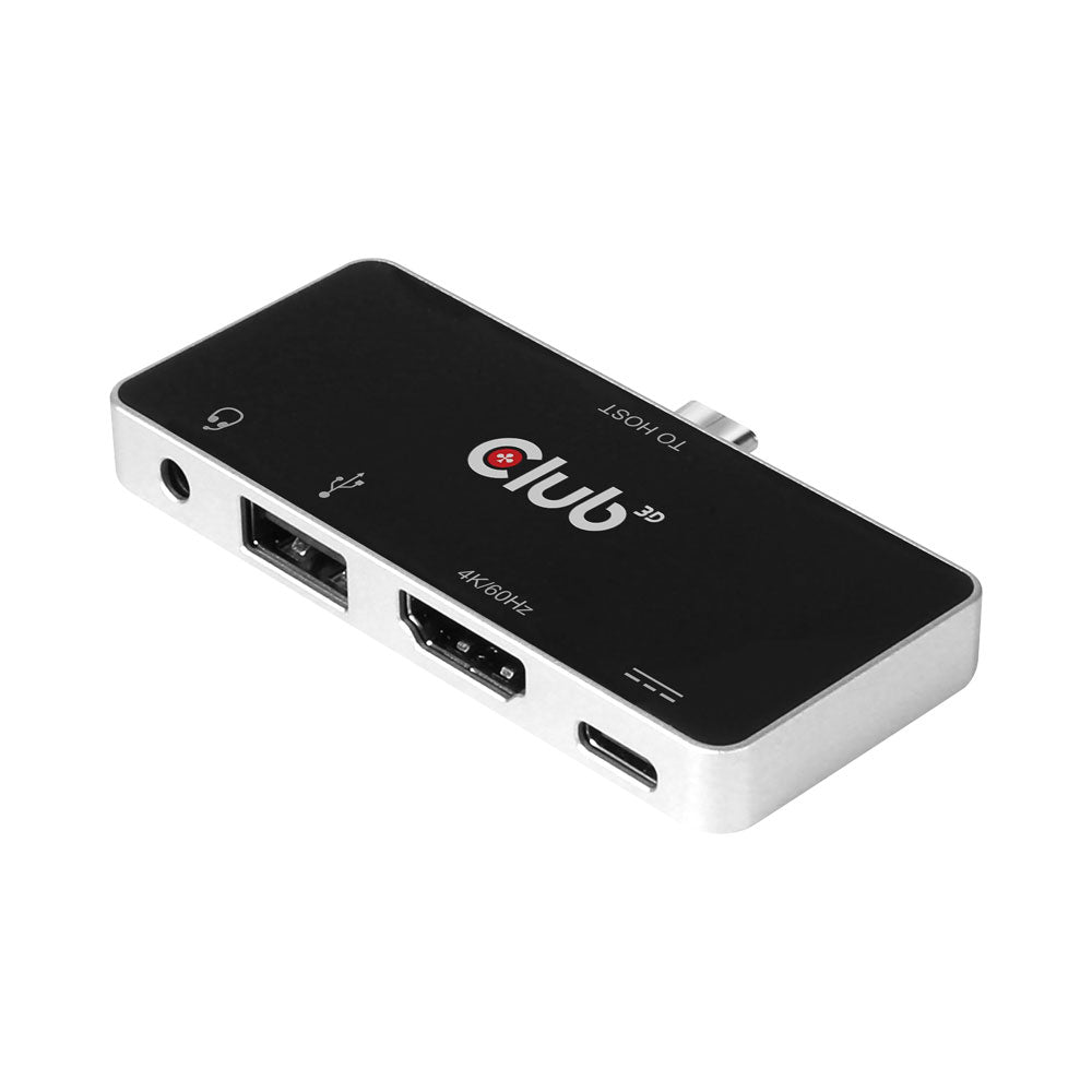 Usb Type-c 4-in-1 Hub, Hdmi, Type-c Pd, Usb A, Aud — CLUB3D | Guards on Duty Shop