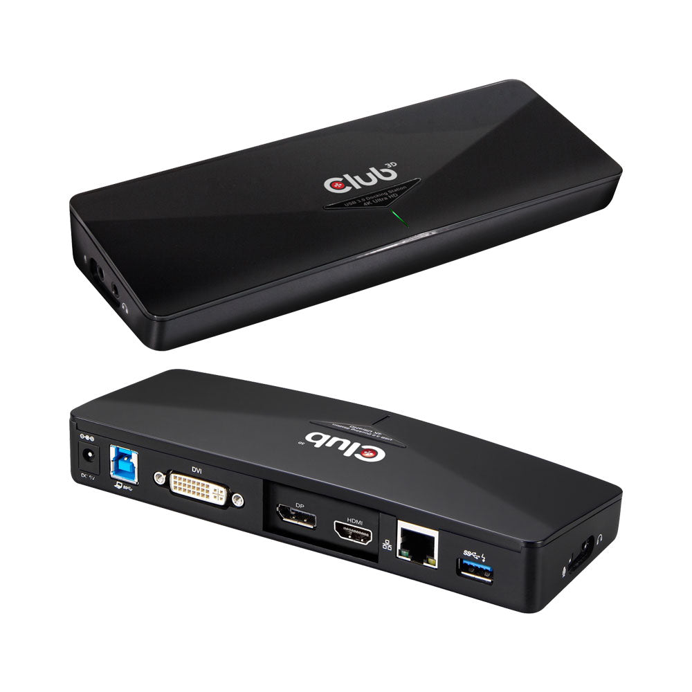 Club3d Csv-3103d Usb3.1 Gen1 4k Docking Station — CLUB3D | Guards on Duty Shop