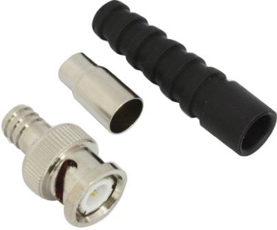 Securnix Bnc Male Crimp On For Rg59 Cable