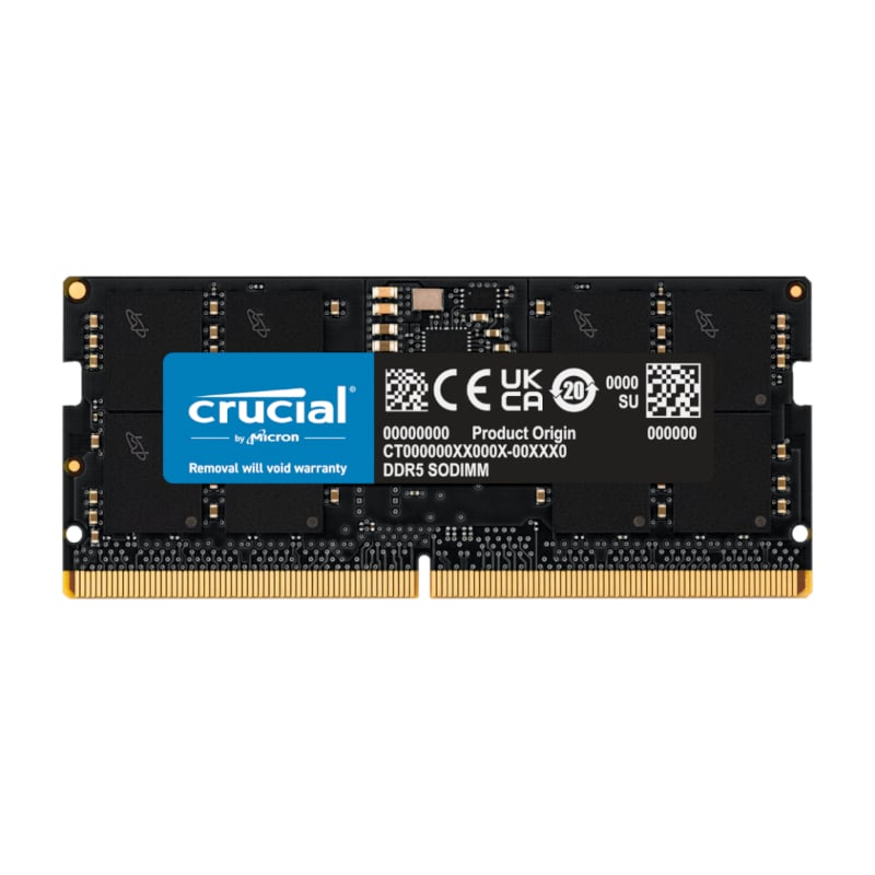 Crucial 8GB 5600MHz DDR5 SODIMM Notebook Memory - Guards On Duty Shop & Security Guards