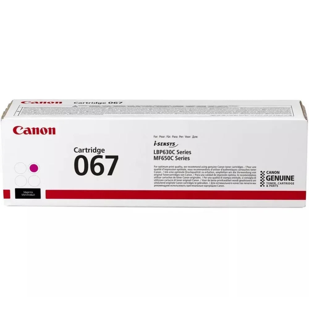 Canon 067 Magenta Toner Cartridge Guards On Duty Security