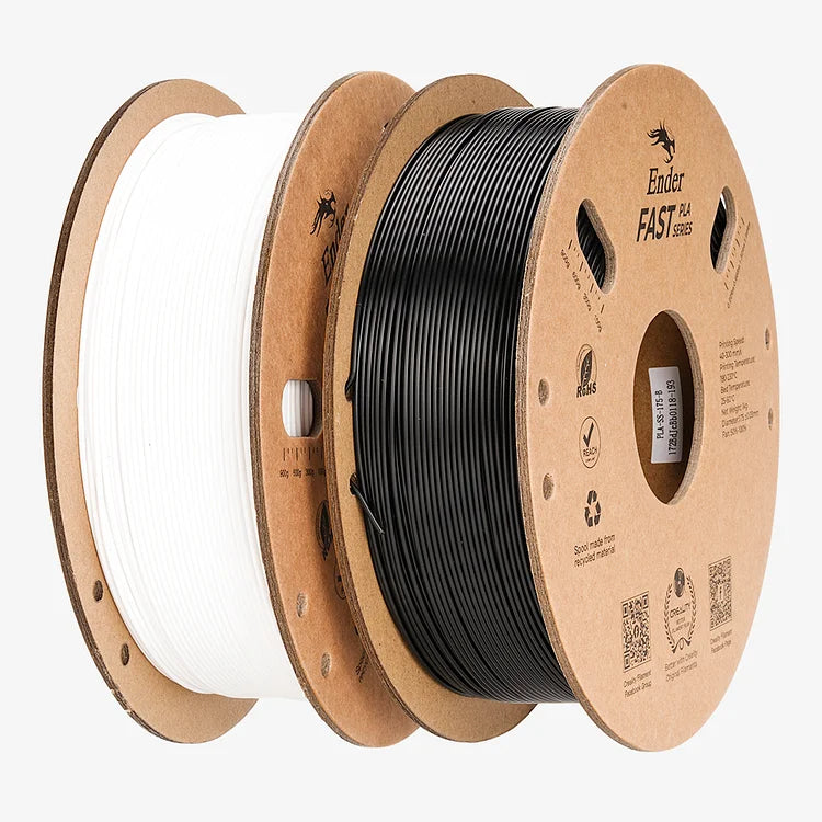 Creality Ender Fast PLA Filament - White + Black - Guards On Duty Shop & Security Guards