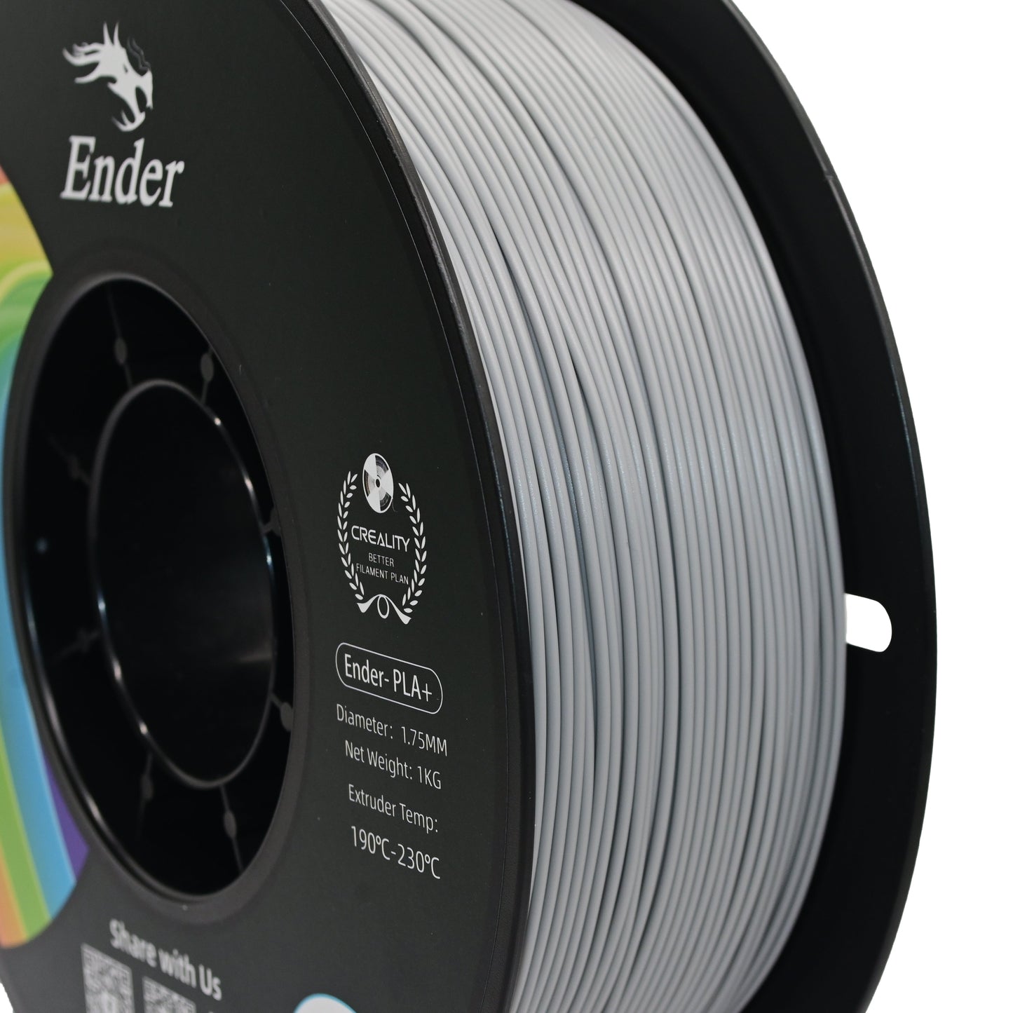 Creality Ender PLA + Filament-Grey