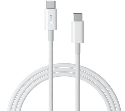 Ezra Typec To Typec 1.8Meter 60W White Data Cable