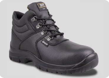 DOT Flex Safety Boots Sizes 3-13 - Black