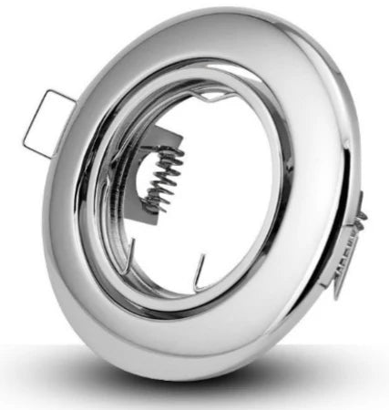 Downlighter Chrome / Tilt / 60MM Cut-out / Metal (4 Pack)