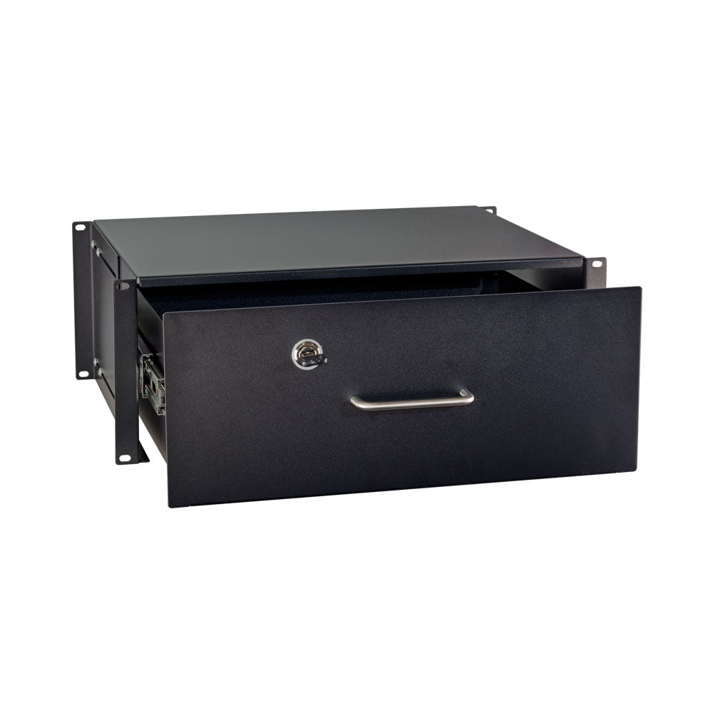 4u 19 Inch Rackmount Lockable Drawer (350mm Deep) — LinkQnet | Guards on Duty Shop