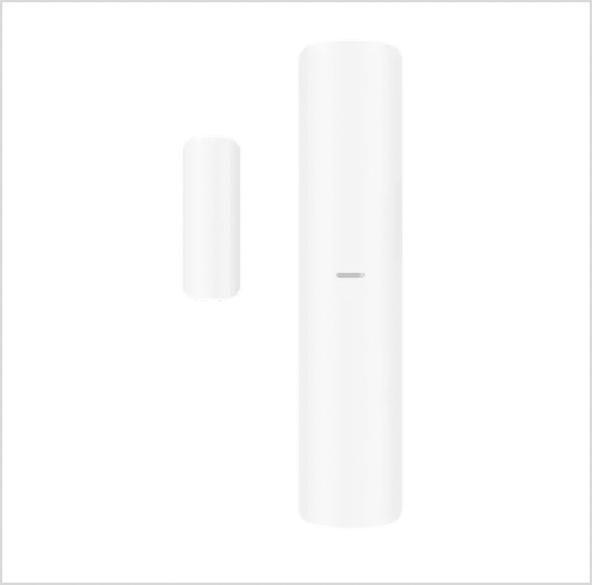 Hikvision Wireless indoor magnetic contact with tilt/shock detection 2 wired inputs 43mm detection gap max 1 CR123A battery included