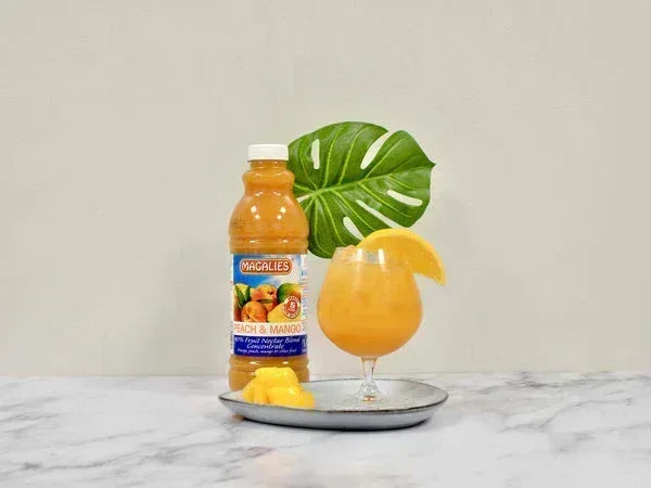 6 x MAGALIES 1 liter Peach & Mango 40% Concentrate (Sold 6x 1L Per Case) Guards On Duty Security
