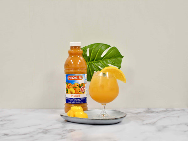 6 x MAGALIES 1 liter Peach 48% Concentrate (Sold 6x 1L Per Case) - Magalies Nectar Juice