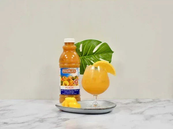 6 x MAGALIES 1 liter Peach 48% Concentrate (Sold 6x 1L Per Case) Guards On Duty Security