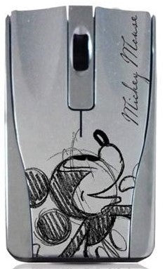 Disney Silver Mickey Optical Usb Mouse