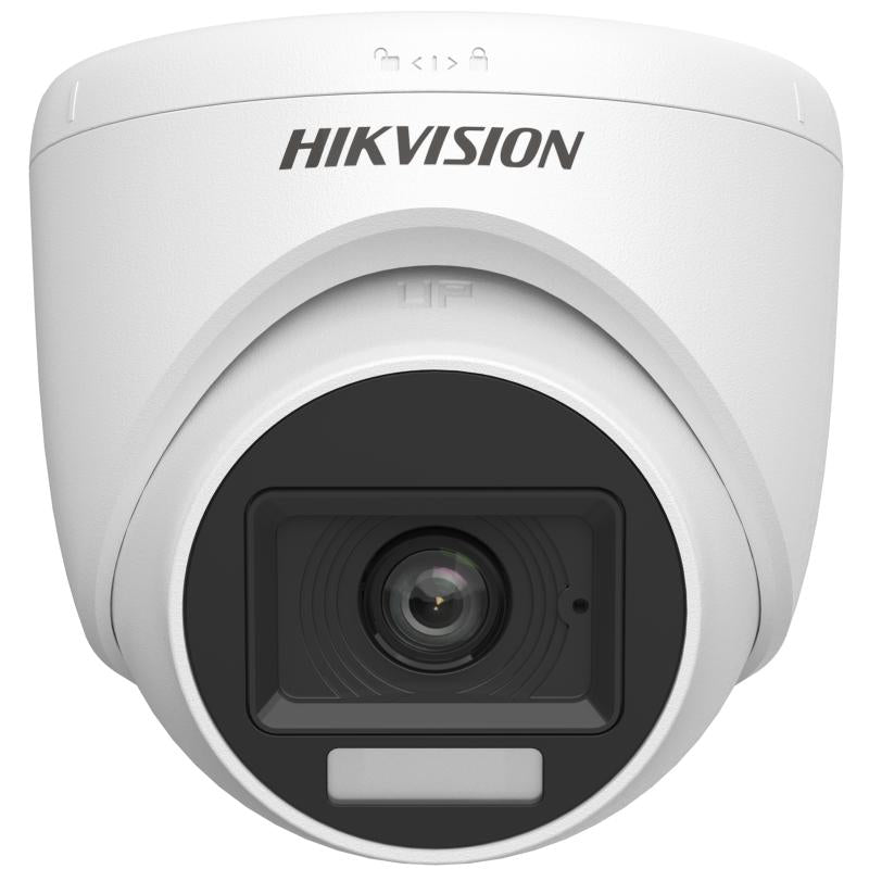 Hikvision 2MP Smart Hybrid Light Audio Fixed Turret Camera - Guards On Duty Shop
