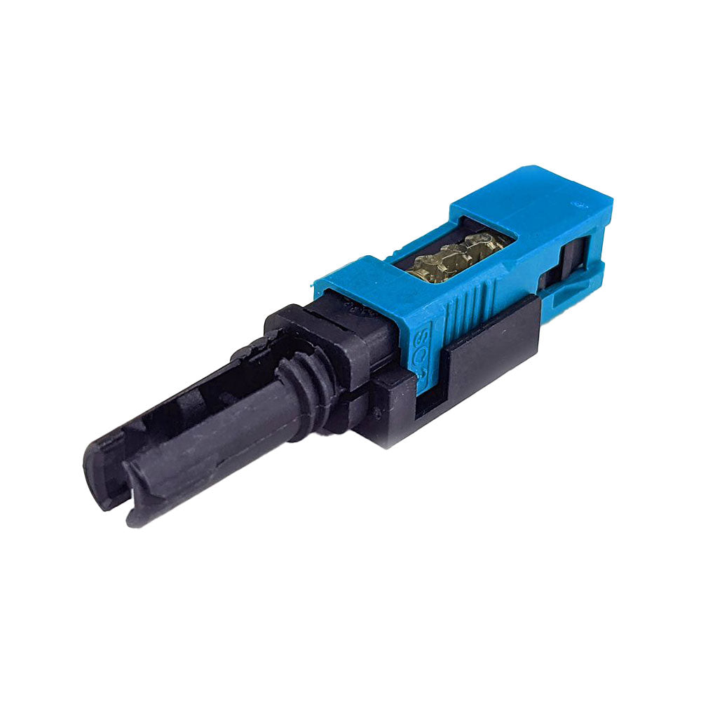 Easy Fiber Sc Single Mode Optic Connector Blue — Easy Fiber | Guards on Duty Shop